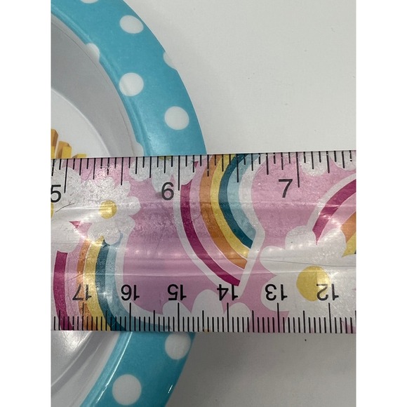 Cheeseburger and Fries Melamine Bowl Kidcore Kitsch Cottagecore Whimsy Kawaii - Picture 6 of 6